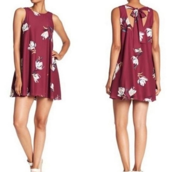 Amanda Uprichard Marnie Floral Print Swing Dress Size M - Picture 1 of 10